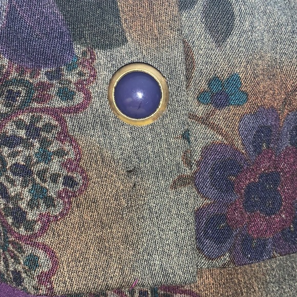 Kasper for ASL Retro 90's Collarless Blazer Jacket - Picture 5 of 5